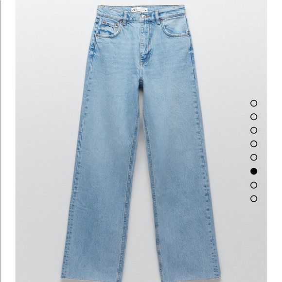 Zara Jeans Zara High Rise Full Length Jeans Poshmark